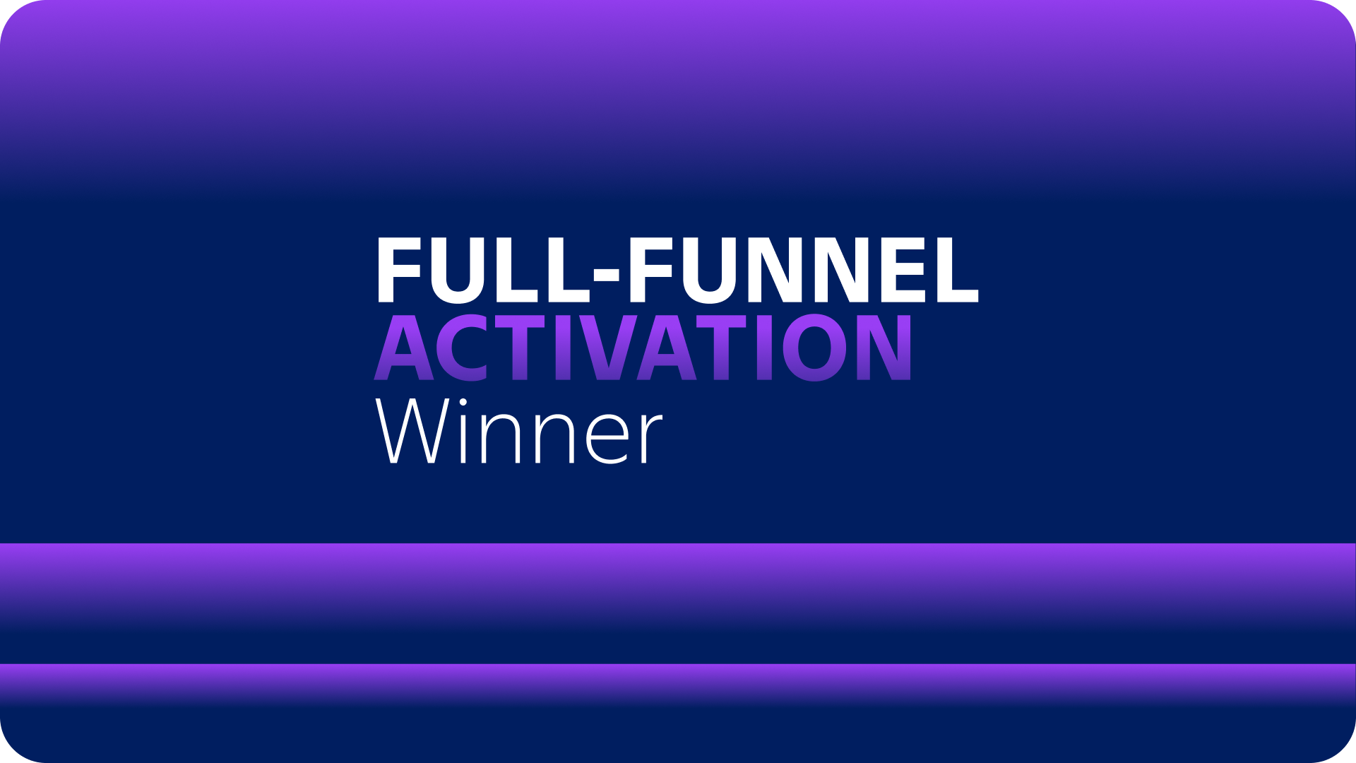 Full-Funnel Activation