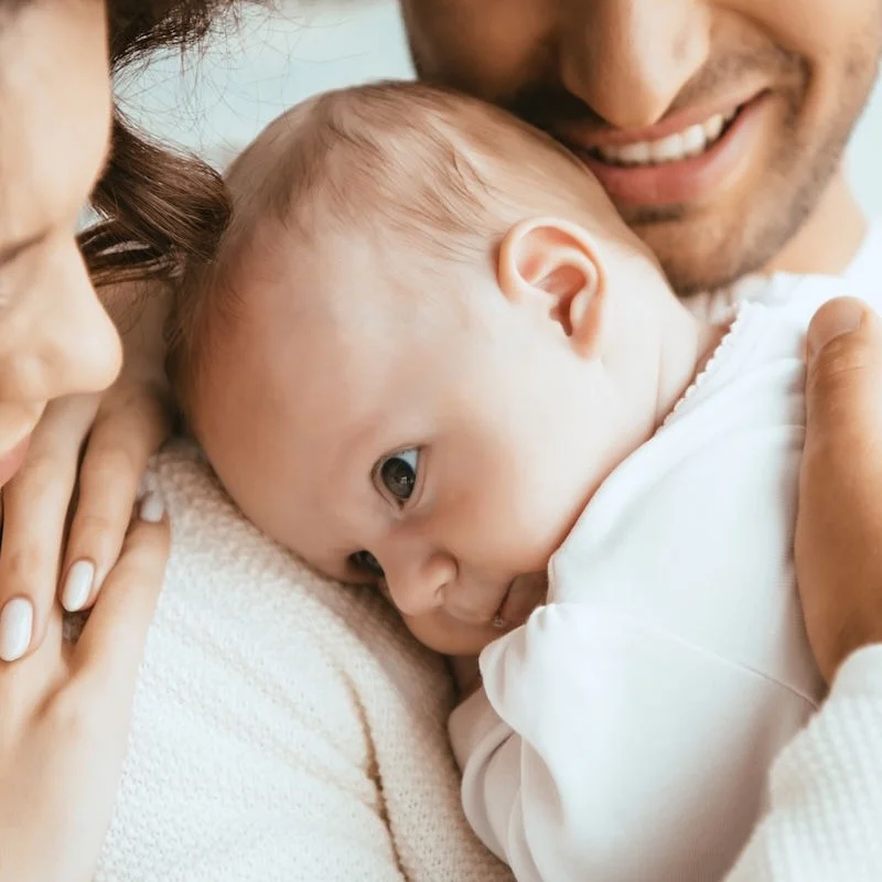 Parents with baby