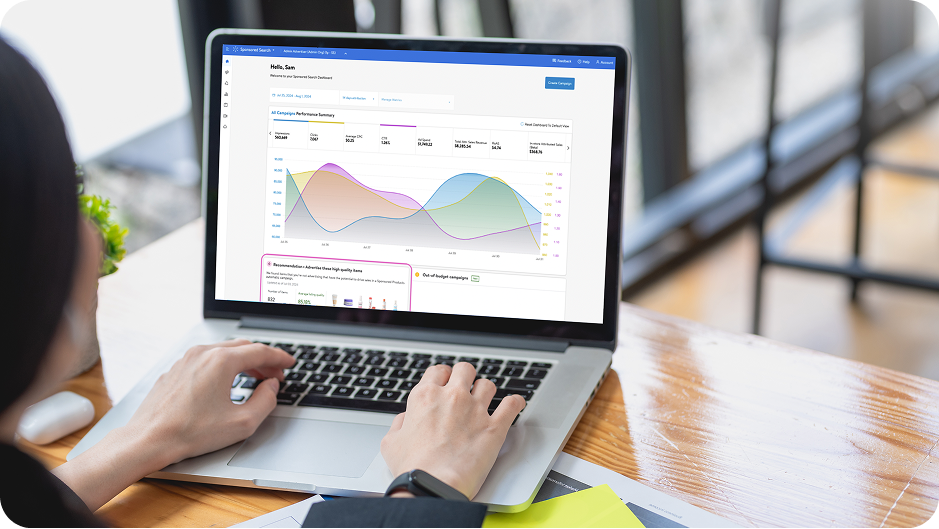 woman typing on laptop