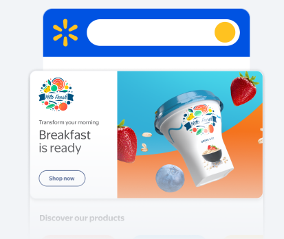 brand shop and shelf