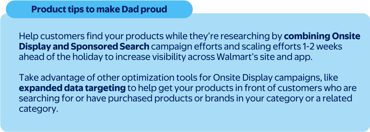 father's day product tips