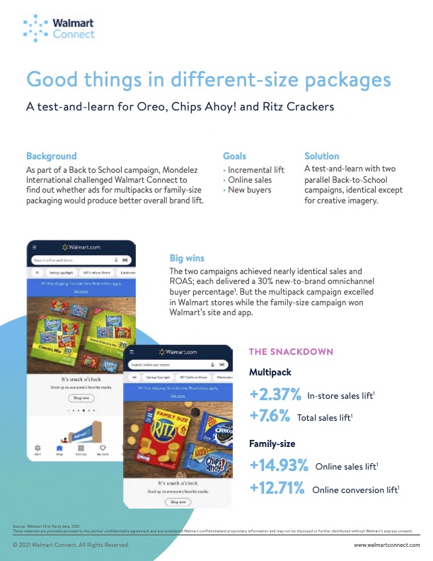 Mondelez Case Study 