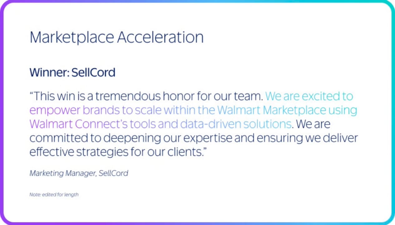 marketplace acceleration